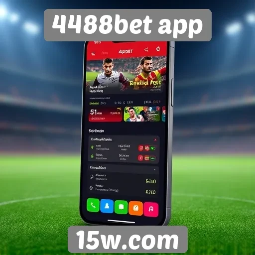 Navegação e experiência do usuário no 4488bet app