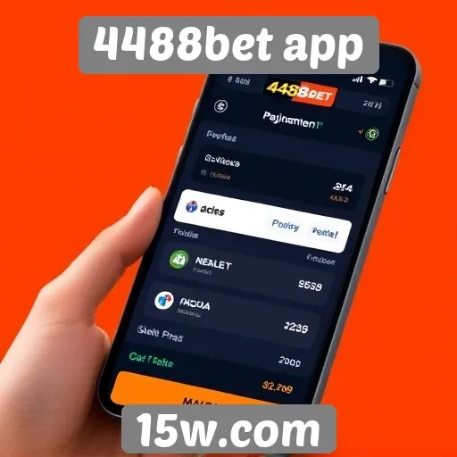 Métodos de pagamento disponíveis no 4488bet app